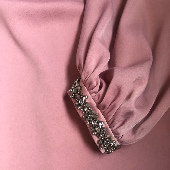 Ted Baker Dusty Pink Shift Dress - Picture 3 of 5